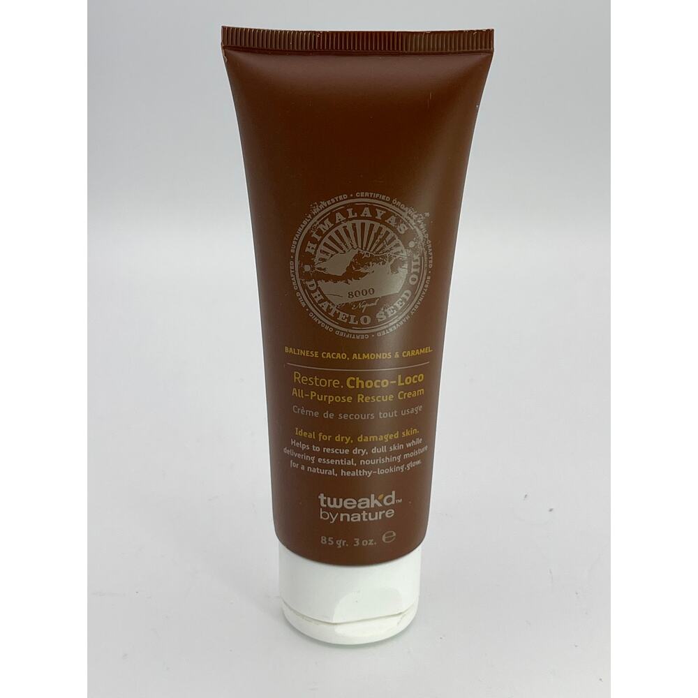 Tweak’d by Nature Restore Choco-Loco All Purpose Rescue Cream 3 oz Sealed
